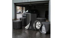 Tire Cover with Zipper Outdoor Tire Cover with Drawstring All Season for Vehicle Owners, Trunk