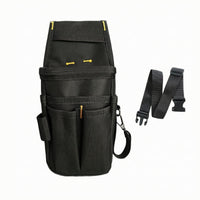 Tool Belt Pouch Adjustable Tool Pouch with Belt Wear-Resistant Compact for Electricians, Construction Sites, Home Repairs