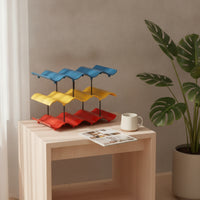 Desktop Cup Rack Three-Tier Cup Storage Rack Mug Shelf Organizer Countertop Space-Saving for Coffee Bar, Kitchen Counter