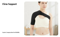 Adjustable Shoulder Brace Provides Warmth Shoulder Brace Breathable Material