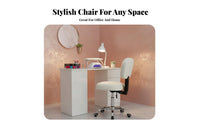 Back Support Medical Assistant Chair Padded Cushion Adjustable Swivel Stool Easy to Clean Swivel Task Stool with Wheels for Nail Technicians, Medical Professionals, Medical Facility Studio, Workshop, Kitchen
