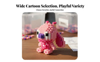 Small Particle Assembly Toy Educational Micro Construction Piece S Develops Skills Mini Brick Model Kit for Children, Kids, Room Decor, Shelf Display