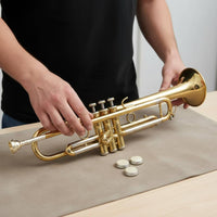 Brass Instrument Valve Replace Parts Metal Construction Trumpet Piston Components for Band Directors