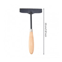 Clay Sculpting carving tool Wooden Handle Pottery Tool Matte Black Head Art Supply