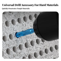 Tile and Glass Drill Tip High Hardness Glass and Tile Drill Tip Wear-Resistant Power Tool Accessory for Handymen, Handy Indivi Double S, Workshop