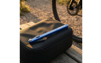 Pivoted Base Bike Chain Wear Checker Blue Metal Body Chain Wear Checker Aluminum Alloy Handheld