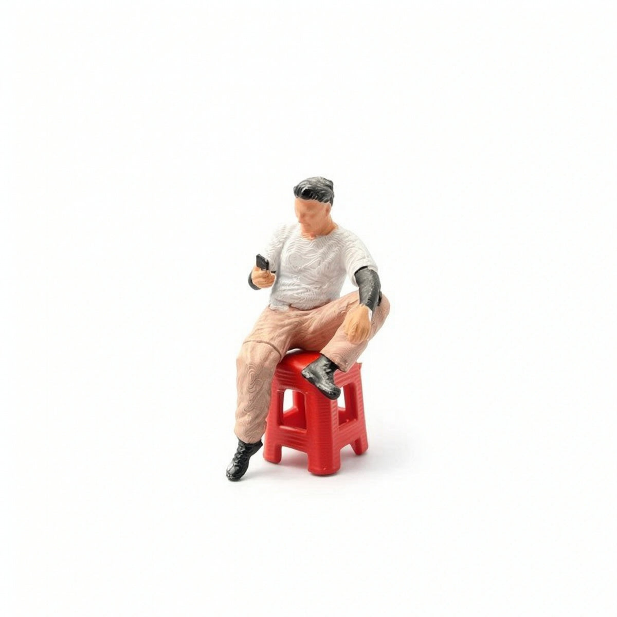 1:64 Scale Figure Fine Detail Hand-Painted Model Hand-Painted Figures Collectible Miniature People Detailed for Hobbyists