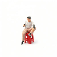 1:64 Scale Figure Fine Detail Hand-Painted Model Hand-Painted Figures Collectible Miniature People Detailed for Hobbyists