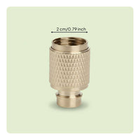 Brass Quick Connector Long-Lasting Car Wash Hose Nozzle Adapter Leak-Proof Sink Faucet Hose Adapter Universal Fit for Gardening, Laundry