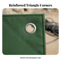 Abrasion-Resistant Climbing Rope Protection Mat Portable Canvas Rope Border Guard Double-Layer Design for Climbers, Mountaineers, Caving