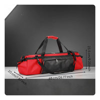 Large Capacity Exercise Duffel Wet and Dry Separation Exercise Mat Carry Bag Padded Handle Gym Bag Mat Holder for Yogis, Outdoor