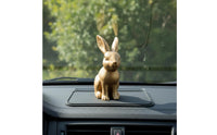 Great Gift Shiny Rabbit Ornament Creative Design Golden Rabbit Figurine Gold Bunny Statue for Desktop, Tabletop, Garden