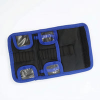 Tool Storage Pouch Woven Zippered Tool Pouch Small Transparent for DIYers, Home Repairs, Workshop
