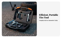 Effortless Operation Tire Changing Tool Kit Long-Lasting Alloy Steel Heavy Duty Lug Wrench Kit Portable Labor Saving Lug Wrench Non-Slip Grip for Mechanics, Car Owners, Wheel Maintenance, Roadside Emergency, Auto Repair Shop, Vehicle Trunk