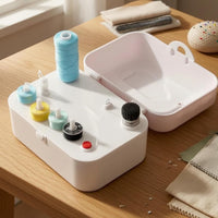 Two-Way Power Portable Bobbin Winder Compact Electric Bobbin Winder