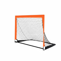 Kids Training 	 Goals Indoor Outdoor Use Foldable Soccer 	 Goals Easy to Set up Portable Football Net for Young Children