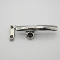 Latch with Mounting Plate Stainless Steel Door Latch Marine Grade Hardware for Cabinets