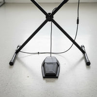 Polarity Switch Sustain Pedal Non-Slip Design Damper Pedal Heavy-Duty 1.6m Extended Cable for Pianists, Home Practice, Stage Performance, Studio Recording