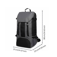 80L Hiking Backpack Versatile Surfboard Carrying Bag Adjustable Straps Large Duffle Backpack for Hikers, Camping