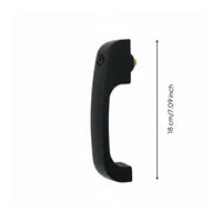 Replacement Part Door Handle Lock Set Heavy Duty Forklift Door Locking Handle Easy Installation Vehicle Hardware for Construction Sites, Farms, Warehouses