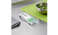 Ergonomic Handle Scallion Shredder Easy to Clean Green Onion Cutter Rust-Resistant Scallion Shredding Tool 12 for Home Cooks, Chefs, Garnishing