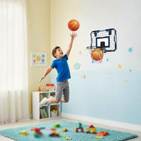 LED Basketball Hoop Score Counting Scoreboard Basketball Hoop Easy Installation for Outdoor