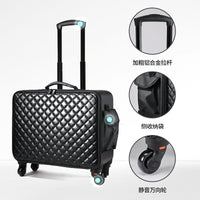 Trolley Makeup Case for Makeup Artists, Nail Technicians, and Tattoo Artists with Large Capacity