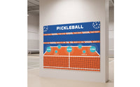 Pickleball Wall Sticker Indoor Pickleball Practice Target Wall Decal Targets Large Mat Long-Lasting for Beginners, Home, Garage