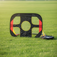Soccer Goal with Target Instant-Setup Portable Soccer Goal Foldable for Children, Young Children, Backyard, Outdoor