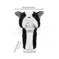 Soft Animal Headcover Scratches Resistance Golf Wood Headcover Stain Resistant for Golfers, Driving Range