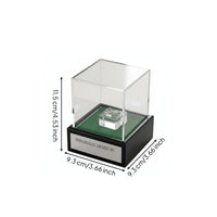 Luxury Base Acrylic Billiard Ball Case Sturdy Billiard Ball Display Cube Built in Represent Collectors