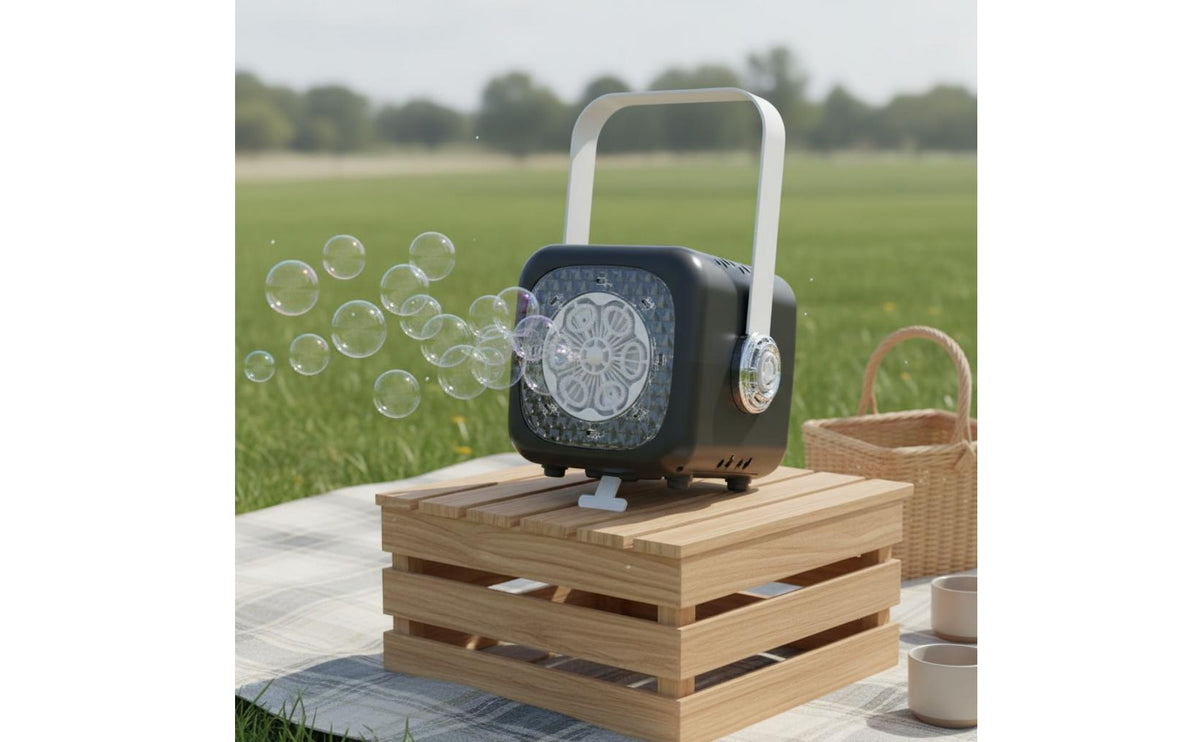 Automatic Bubble Blower Device Party Use LED Bubble Blower Device for Kids, Stage