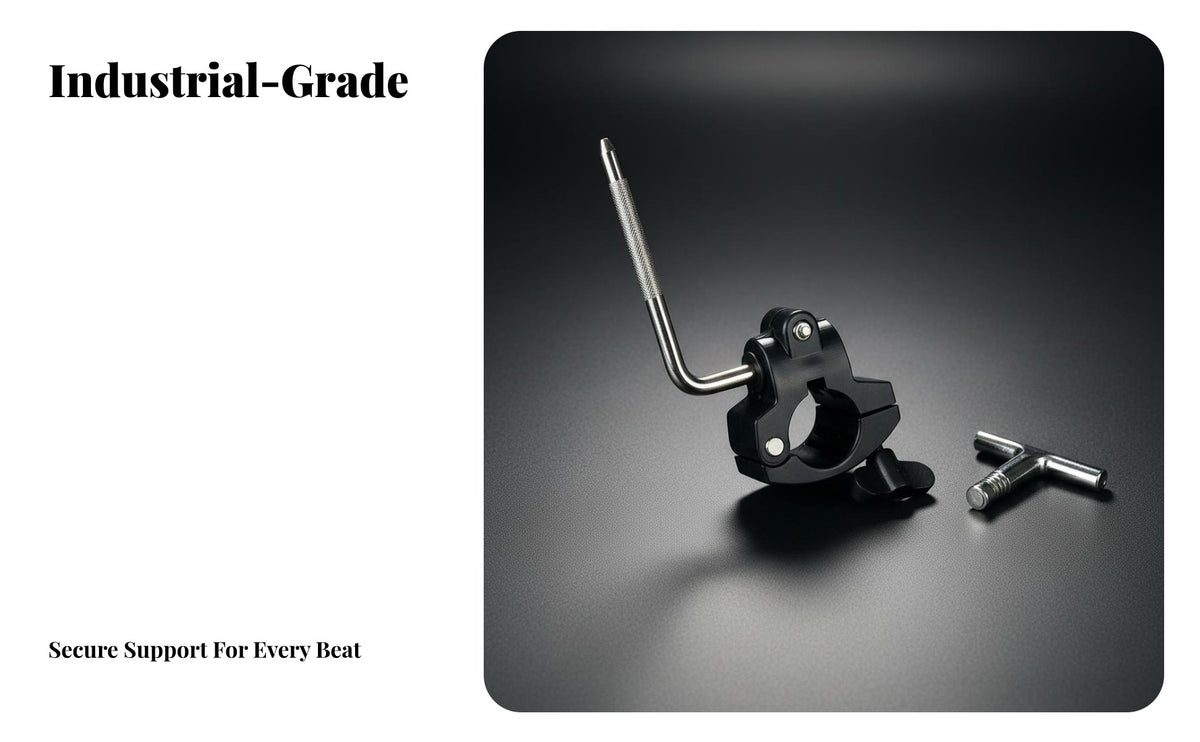 38mm to 22mm Drum Clamp Long-Lasting Electronic Drum Rack Clamp Sturdy Duty