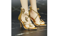 1/3 BJD Doll Shoes Elegant Design BJD Doll Heels Secure Fit Butterfly Heel Shoes