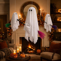 Remote Control Glowing Ghost Hanging Decoration