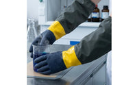 Textured Grip Chemical-Resistant Gloves Anti-Slip Corrosive-Resistant Gloves 70 Cm