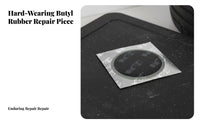 Universal Fit Puncture Repair Seal Easy to Use Vehicle Maintenance Tools Portable Individually Sealed for Mechanics, Car Owners, Motorcycle Riders, Roadside Emergency, Garage, Road Trips, on-Road-Roading