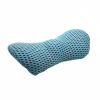 Ergonomic Back Support Pillow Breathable Mesh Cover Memory Foam Pillow