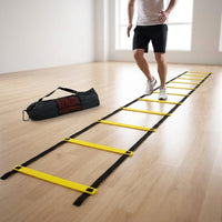 Agility Ladder for Speed & Agility Training, Adjustable Flat Rungs, Includes Carry Bag