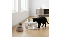 2.5 L Multiple Filtration Feline Water Fountain Ultra Quiet Sensor Water Dispenser for Cats
