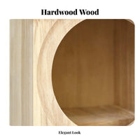 Dense Wood Empty Speaker Enclosure DIY accessible Unloaded Wooden Enclosure Acoustic resonance audio cabinet Easy to Install for Audiophiles, Hobbyists, Workshop, Garage