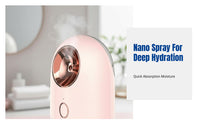 Facial Steamer, Nano Mist Hydration Device, Home Steam, Deep Moisturizing, Hot Mist, Pore Care