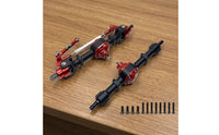 RC Car Axle Set Metal RC Axle with Steel Gears Upgraded for Hobbyists