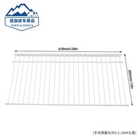 White Metal Shelf Bracket for RV and Industrial Use