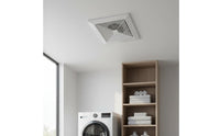 Quiet Ceiling Exhaust Fan Strong Suction Ceiling Vent Fan Pipe Connected Home Appliance High Air Circulation for Kitchen