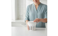 Leak-Proof Lid Whey Separator Phthalate-Free-without Greek Yogurt Creator Easy to Clean Yogurt Filter Set Food Grade Material for Health Enthusiasts, Home Cooks