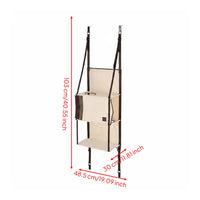 Over the Door Cat Climber Easy Installation Door Hanging Cat Climbing Structure Saving Pet Activity Center for Cats, Small Areas