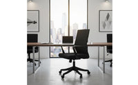 Height Adjustable Mesh Back Office Chair for Conference Room