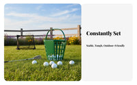 Golfs Balls Basket Driving Range Basket With Handle Golfs Balls Holder