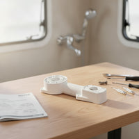 RV Toilet Swivel Rod Easy to Install Toilet Swivel Rod Lavatory Hardware for Motorhome, Travel Trailer
